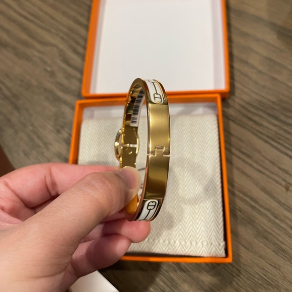Hermes Clic Chaine d'Ancre gold bracelet - Picture 5 of 5